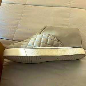 New sugar wedge slide sneakers.